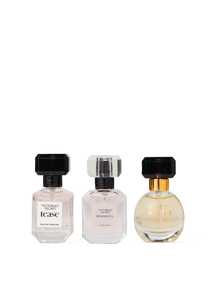 Victoria's Secret, Fine Fragrance Deluxe Mini Fragrance Trio, onModelFront, 1 of 2