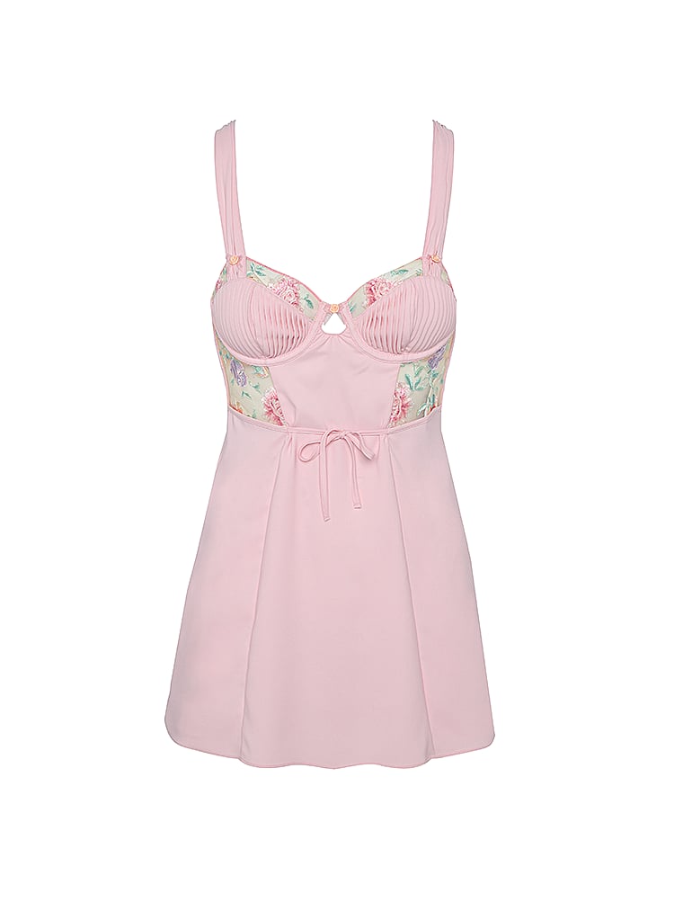 robe pastel rose