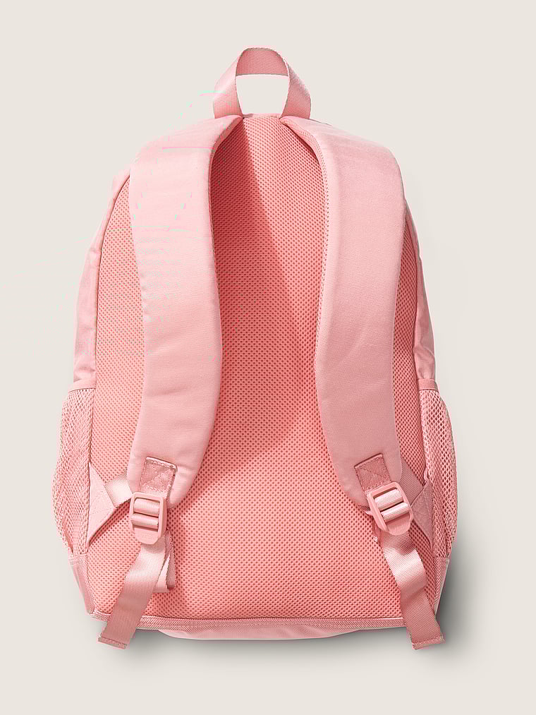 smokey rose pink backpack