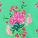 Glimmer Green Floral